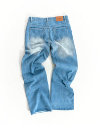 Ehrù Studios Embellished Blue Denim Jeans