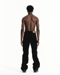 Ehrù Studios Embellished Black Denim Jeans