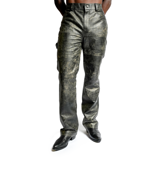 Ehrù Studios Genuine Leather pant