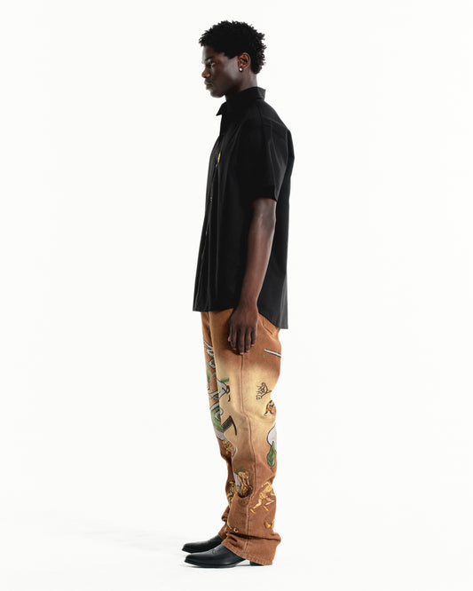 Ehrù Studios Self Portrait short sleeve shirt