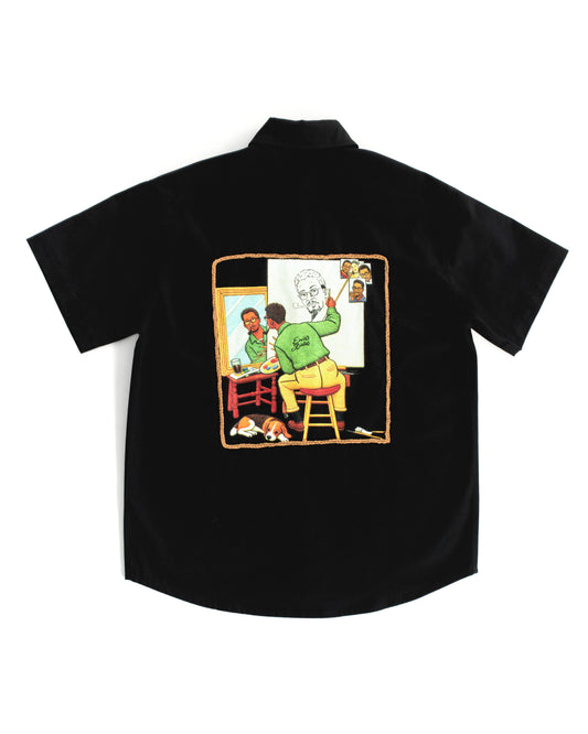 Ehrù Studios Self Portrait short sleeve shirt