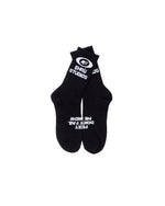 Ehrù Studios Black Logo Socks