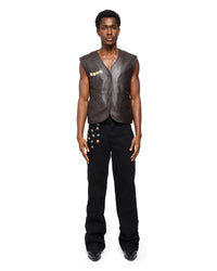 Ehrù Studios Leather Vest