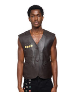 Ehrù Studios Leather Vest