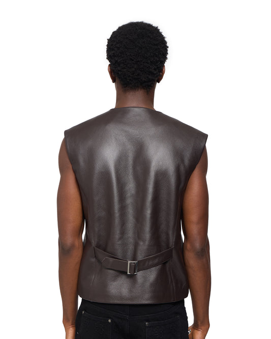 Ehrù Studios Leather Vest