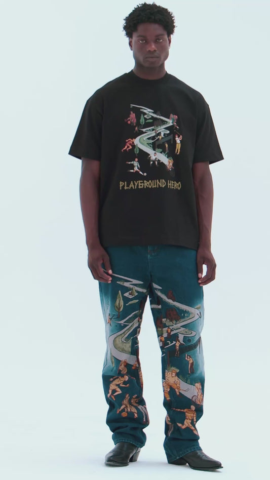 Ehrù Studios Black  Playground Hero