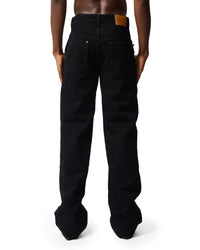 Ehrù Studios Embellished Black Denim Jeans